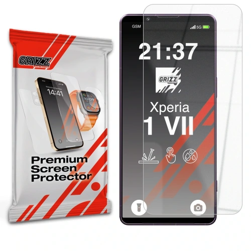 Szkło hybrydowe GrizzGlass HybridGlass do Sony Xperia 1 VII