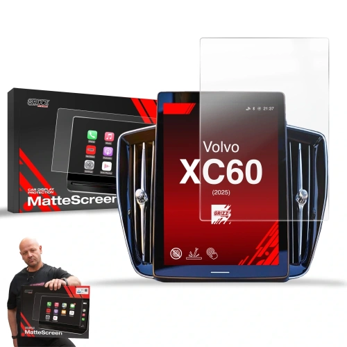 Folia matowa GrizzGlass CarDisplay Protection do Volvo XC60 11,2" (2025)