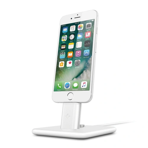 Podstawka Twelve South HiRise Deluxe 2 z zestawem kabli do iPhone, iPad i smartfonów (white) 12-1628