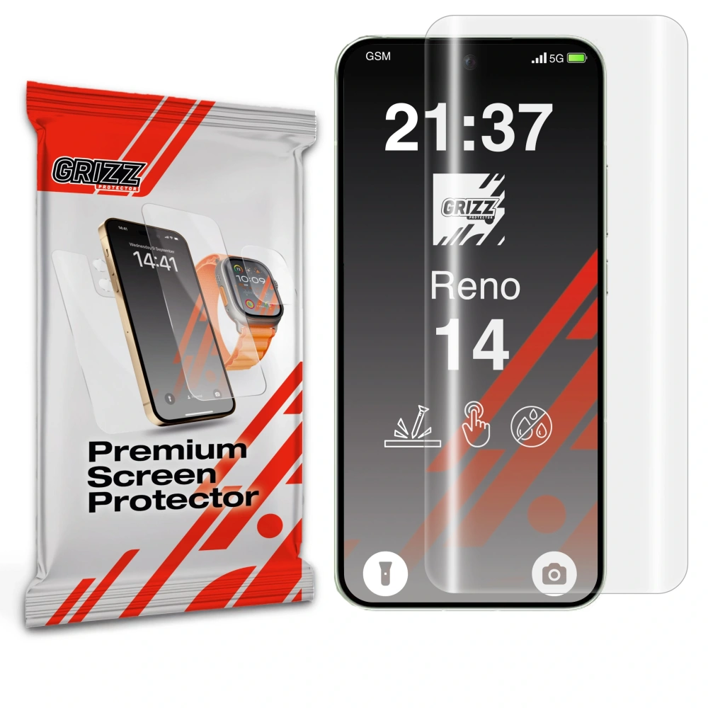 Folia hydrożelowa GrizzGlass Hydrofilm do Oppo Reno14