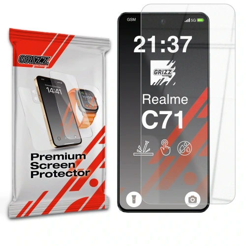 Szkło hybrydowe GrizzGlass HybridGlass do Realme C71