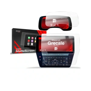 Matte GrizzGlass CarDisplay Protection Maserati Grecale (2023-2025) [2in1] 
