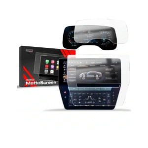 Matte GrizzGlass CarDisplay Protection Maserati Grecale (2023-2025) [2in1] 