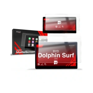 Matte GrizzGlass CarDisplay Protection BYD Dolphin Surf (2025) [2in1] 