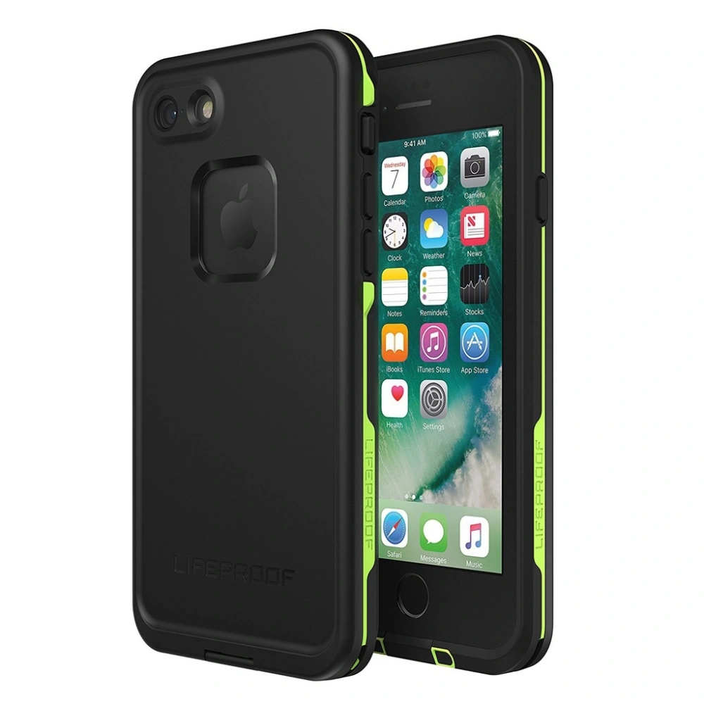 Hurtownia GSM - Etui wodoszczelne Lifeproof FRE Apple iPhone 7/8 (czarno-zielona) - LPR024BLKGRN - {ean13} - Hurt