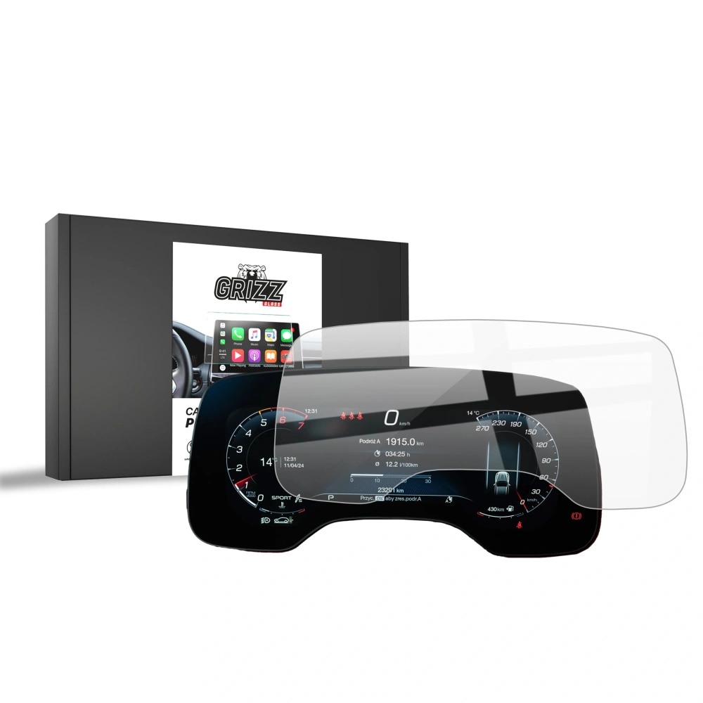 Folia ceramiczna GrizzGlass CarDisplay Protection do Maserati Grecale Virtual Cockpit (2023-2025)