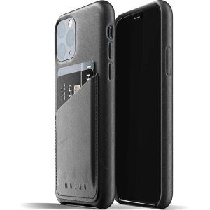 Mujjo Full Leather Wallet Case Apple iPhone 11 Pro Max (black)