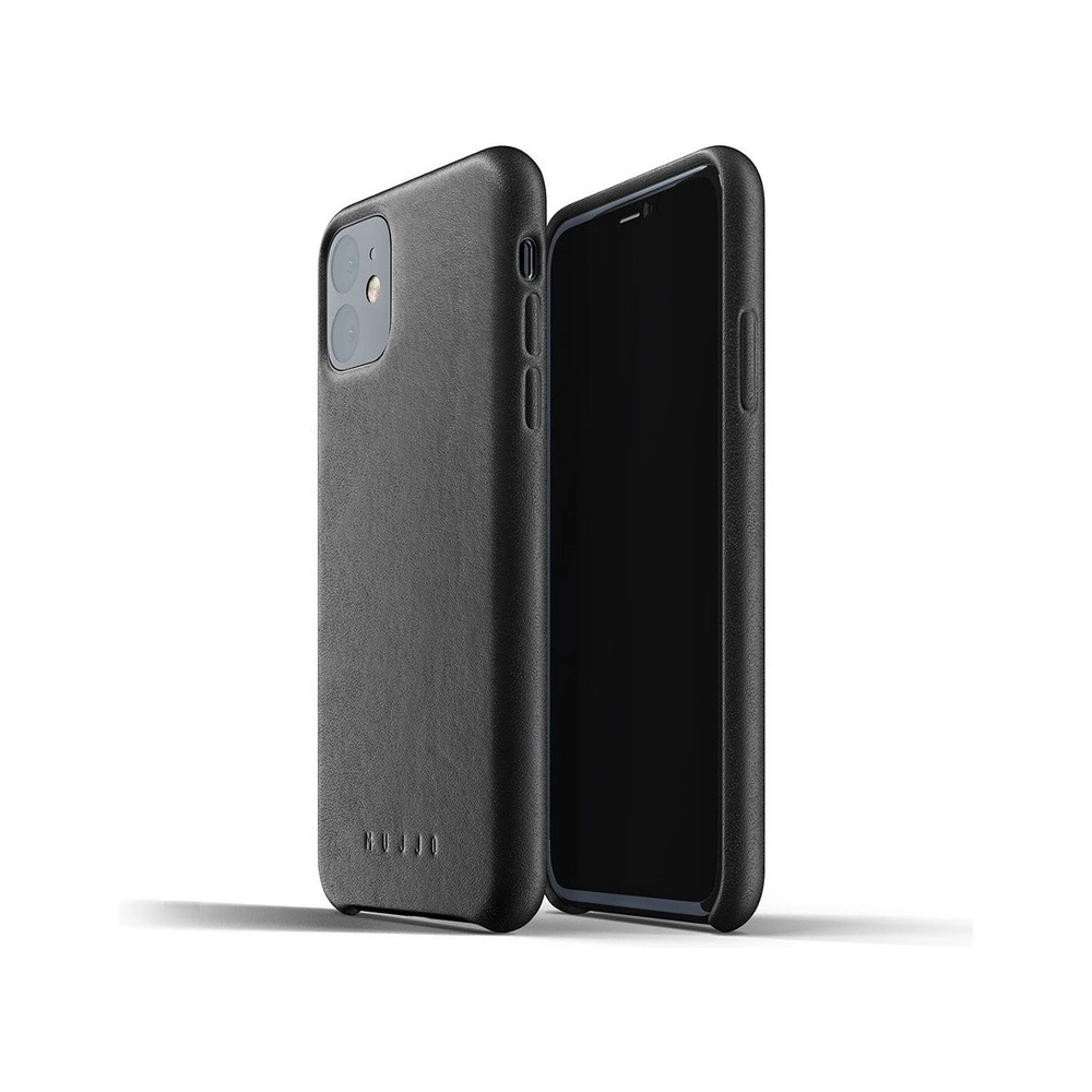 Hurtownia GSM - Etui Mujjo Full Leather Case Apple iPhone 11 (czarne) - MUJ004BLK - {ean13} - Hurt
