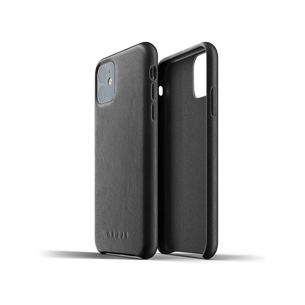 Hurtownia GSM - Etui Mujjo Full Leather Case Apple iPhone 11 (czarne) - MUJ004BLK - {ean13} - Hurt
