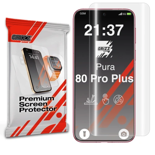 Folia hydrożelowa GrizzGlass Hydrofilm do Huawei Pura 80 Pro Plus