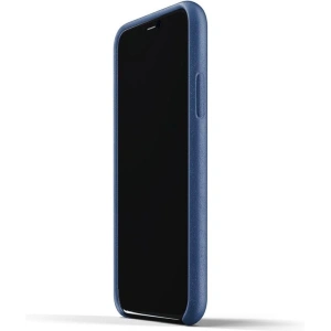 Mujjo Full Leather Wallet Case Apple iPhone 11 (blue)