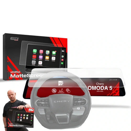Folia matowa GrizzGlass CarDisplay Protection do OMODA 5 Facelift (2024-2025)
