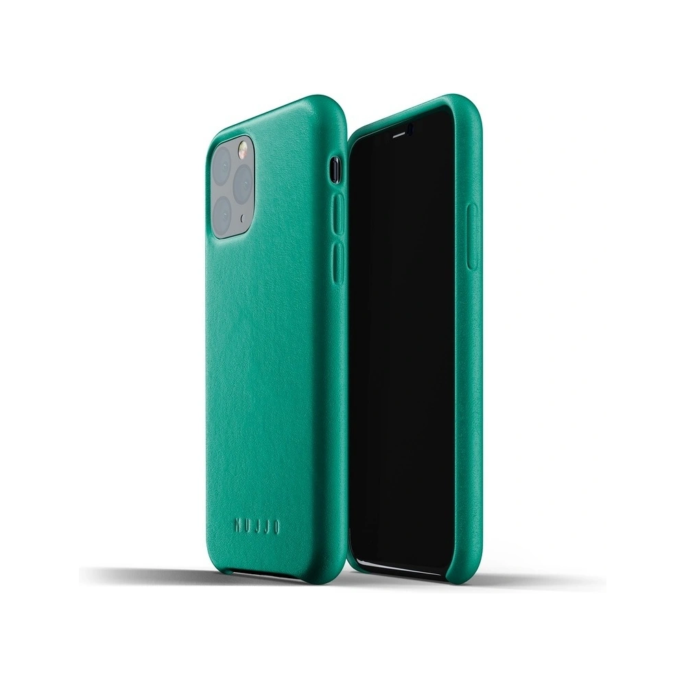 Hurtownia GSM - Etui Mujjo Full Leather Wallet Case Apple iPhone 11 Pro (zielone) - MUJ009GRN - {ean13} - Hurt