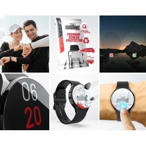 Szkło hybrydowe GrizzGlass HybridGlass do Xiaomi Watch S4 41mm
