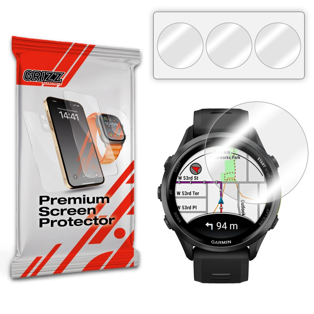 Folia hydrożelowa GrizzGlass Hydrofilm do Garmin Forerunner 970