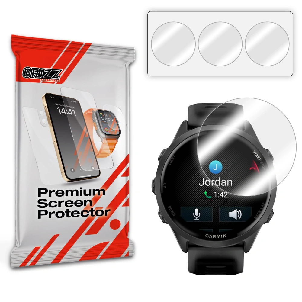 Folia hydrożelowa GrizzGlass Hydrofilm do Garmin Forerunner 570 47mm