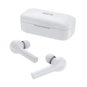 QCY T5 TWS Bezdrátová sluchátka Bluetooth 5.0 (bílé)