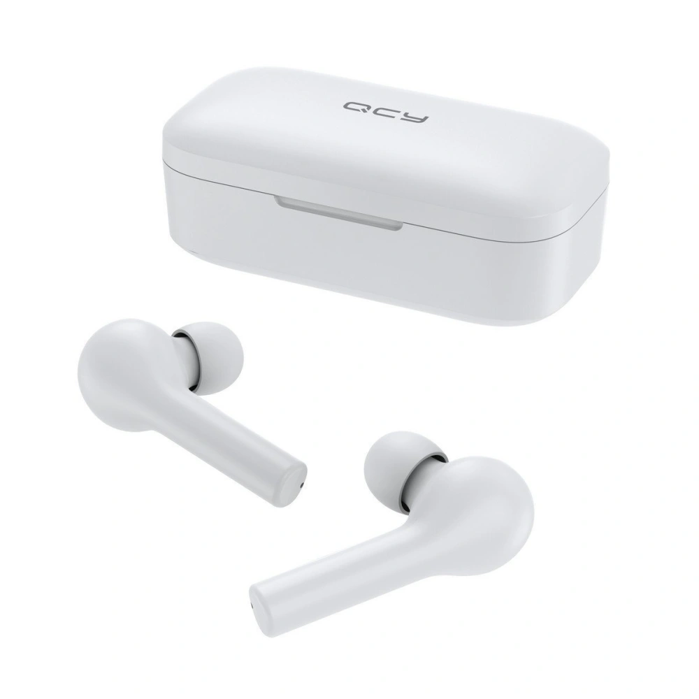 Hurtownia GSM - QCY T5 TWS Bezdrátová sluchátka Bluetooth 5.0 (bílé) - QCY019 - {ean13} - Hurt