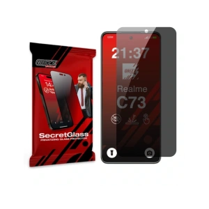 Matowe szkło prywatyzujące GrizzGlass SecretGlass do Realme C73 5G