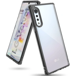 Hurtownia GSM - Etui Ringke Fusion LG Velvet Smoke Black - RGK1206SM - {ean13} - Hurt