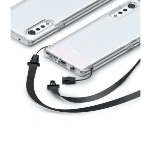 Hurtownia GSM - Etui Ringke Fusion LG Velvet Smoke Black - RGK1206SM - {ean13} - Hurt