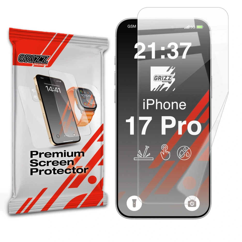 Folia ceramiczna GrizzGlass CeramicFilm do Apple iPhone 17 Pro