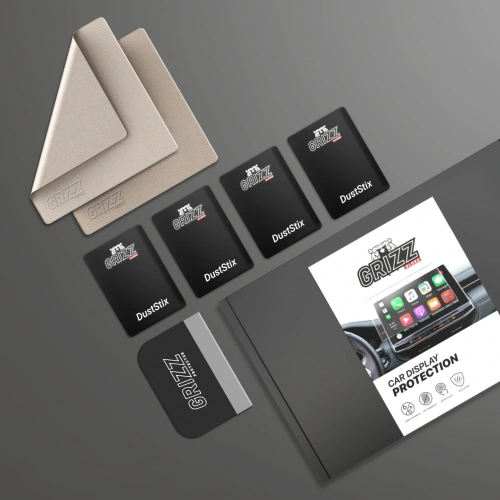 Folia ceramiczna GrizzGlass CarDisplay Protection do Abarth 500e 12,3" (2023-2025)