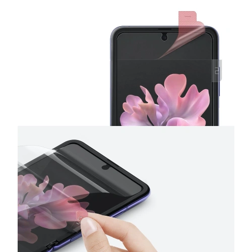 Folia Ringke Invisible Defender Samsung Galaxy Z Flip [2 PACK]