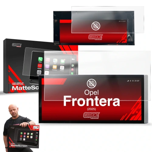Folia matowa GrizzGlass CarDisplay Protection do Opel Frontera (2025) [2w1] 
