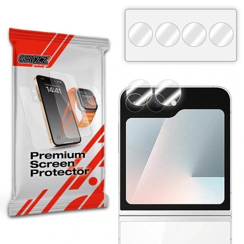 Szkło na aparat GrizzGlass HybridGlass Camera do Samsung Galaxy Z Flip7 FE