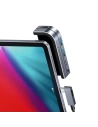 Hurtownia GSM - Adaptér 6w1 Baseus Bend Angle, Hub USB-C 2x USB 3.0 + HDMI 4K + microSD + USB-C PD + mini jack 3,5mm (šedý) - BSU1543GRY - {ean13} - Hurt