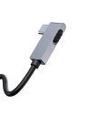 Hurtownia GSM - Adapter 6w1 Baseus Biegwinkel, Hub USB-C 2x USB 3.0 + HDMI 4K + microSD + USB-C PD + Mini-Klinke 3,5mm (grau) - BSU1543GRY - {ean13} - Hurt