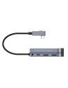 Hurtownia GSM - Adapter 6w1 Baseus Biegwinkel, Hub USB-C 2x USB 3.0 + HDMI 4K + microSD + USB-C PD + Mini-Klinke 3,5mm (grau) - BSU1543GRY - {ean13} - Hurt