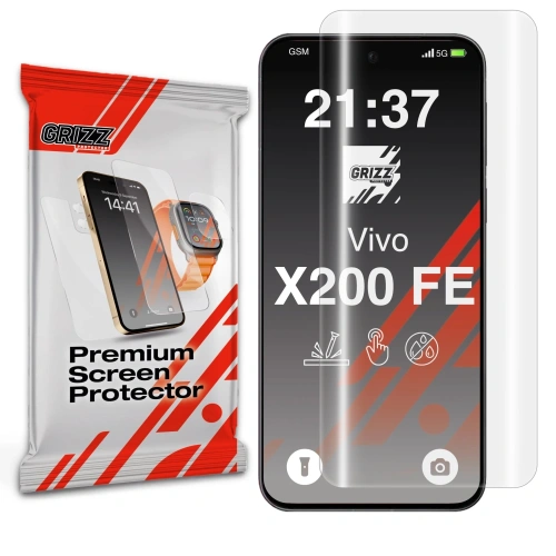 Folia hydrożelowa GrizzGlass Hydrofilm do Vivo X200 FE