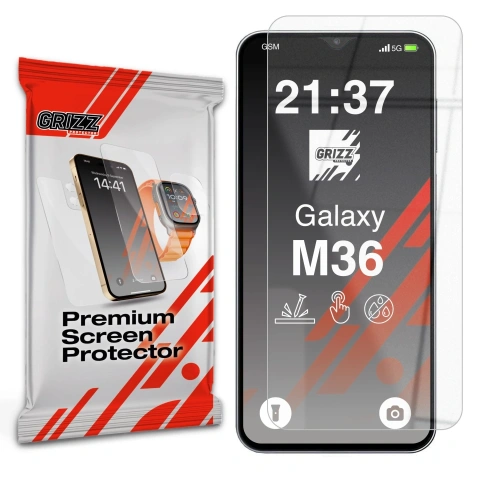 Szkło hybrydowe GrizzGlass HybridGlass do Samsung Galaxy M36