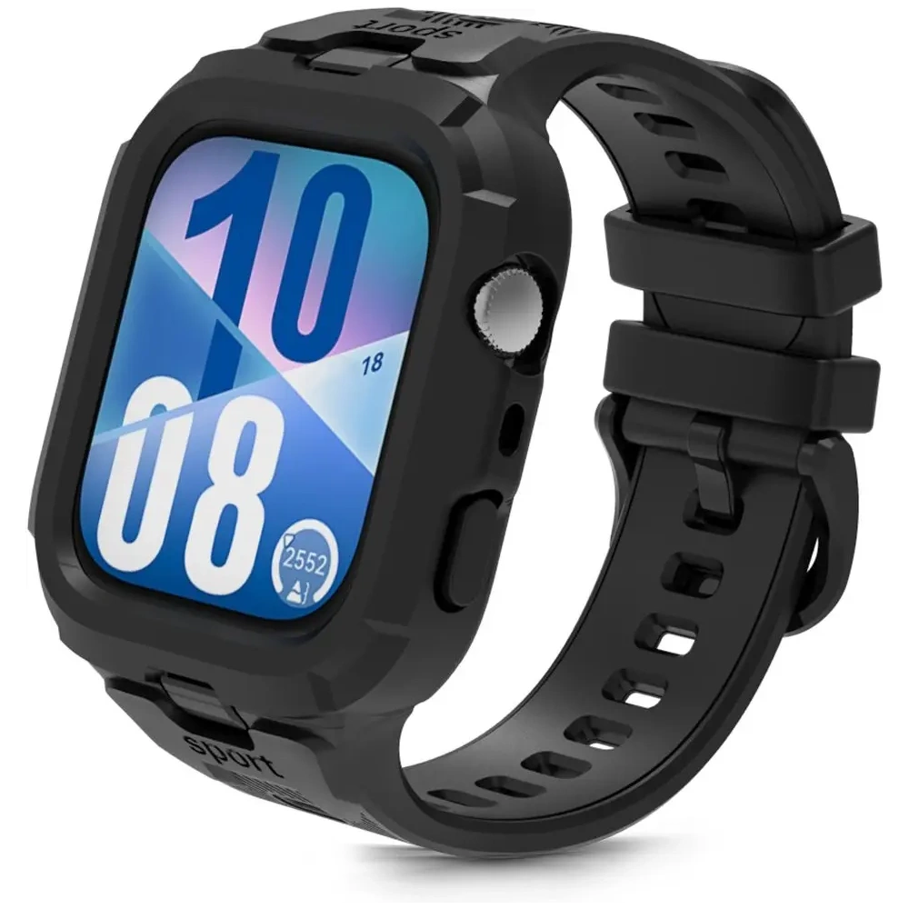 Pasek Tech-Protect Armour do Huawei Watch Fit 3 / 4 / 4 Pro Black
