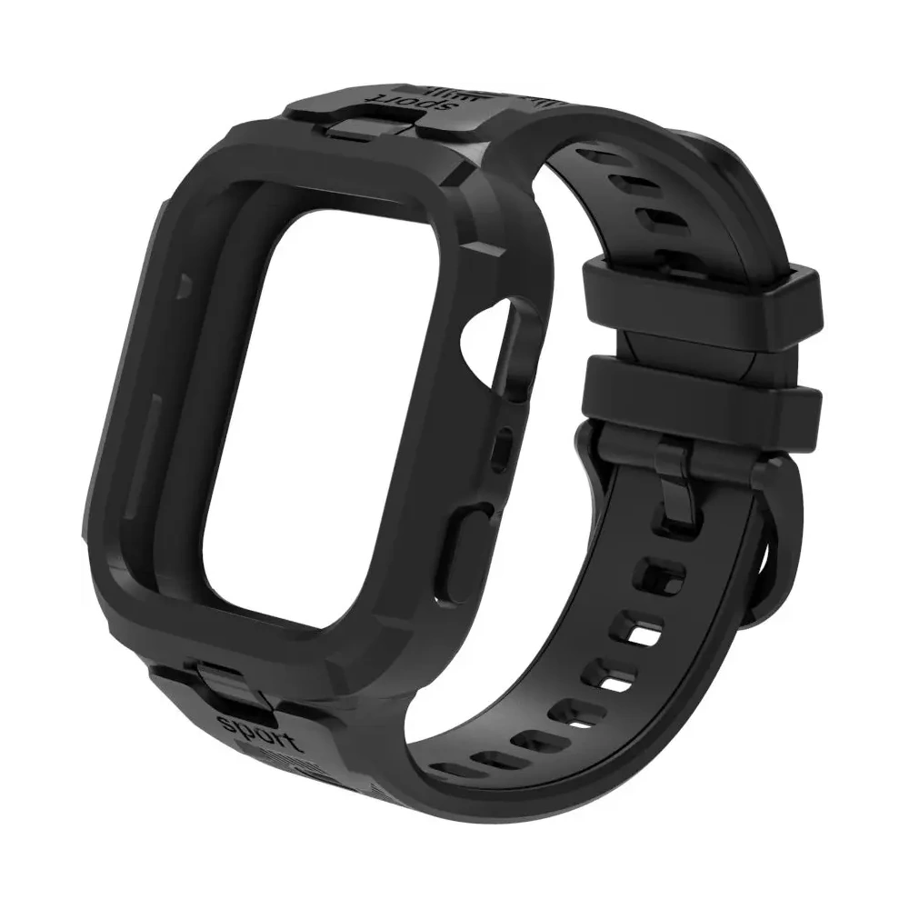 Pasek Tech-Protect Armour do Huawei Watch Fit 3 / 4 / 4 Pro Black