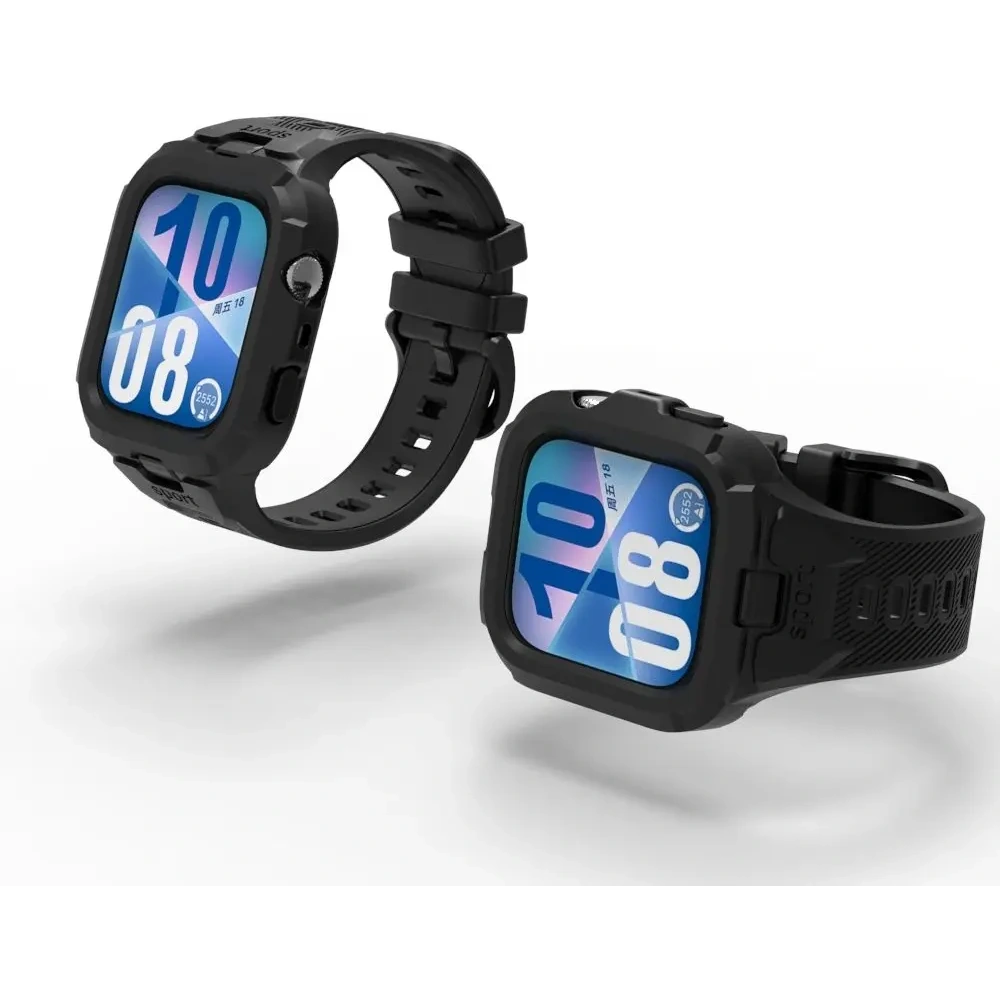 Pasek Tech-Protect Armour do Huawei Watch Fit 3 / 4 / 4 Pro Black