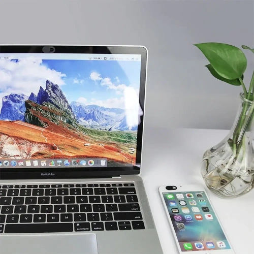 Zaślepka na kamerę Tech-Protect Cam Fit+ Laptop Webcam Cover Black [3 PACK]