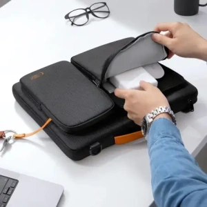 Tech-Protect Defender Bag Laptop 15-16 Black/orange