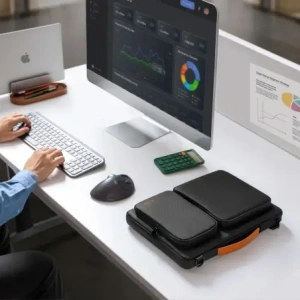 Tech-Protect Defender Bag Laptop 15-16 Black/orange