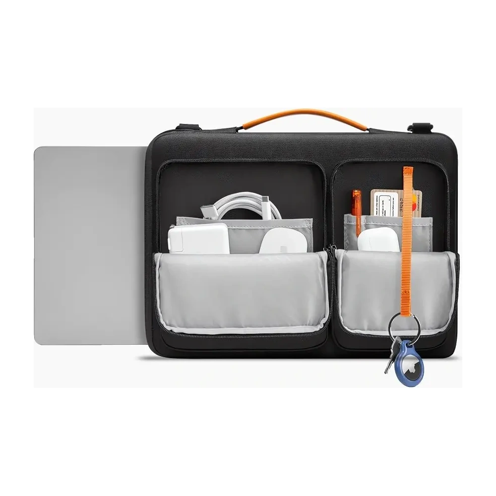 Torba Tech-Protect Defender Bag Laptop 13-14 Black/orange