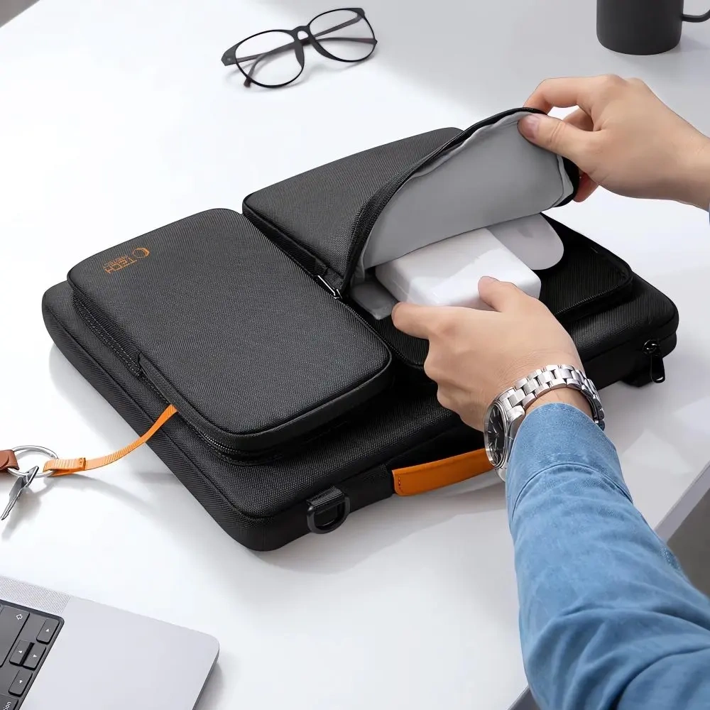 Torba Tech-Protect Defender Bag Laptop 13-14 Black/orange