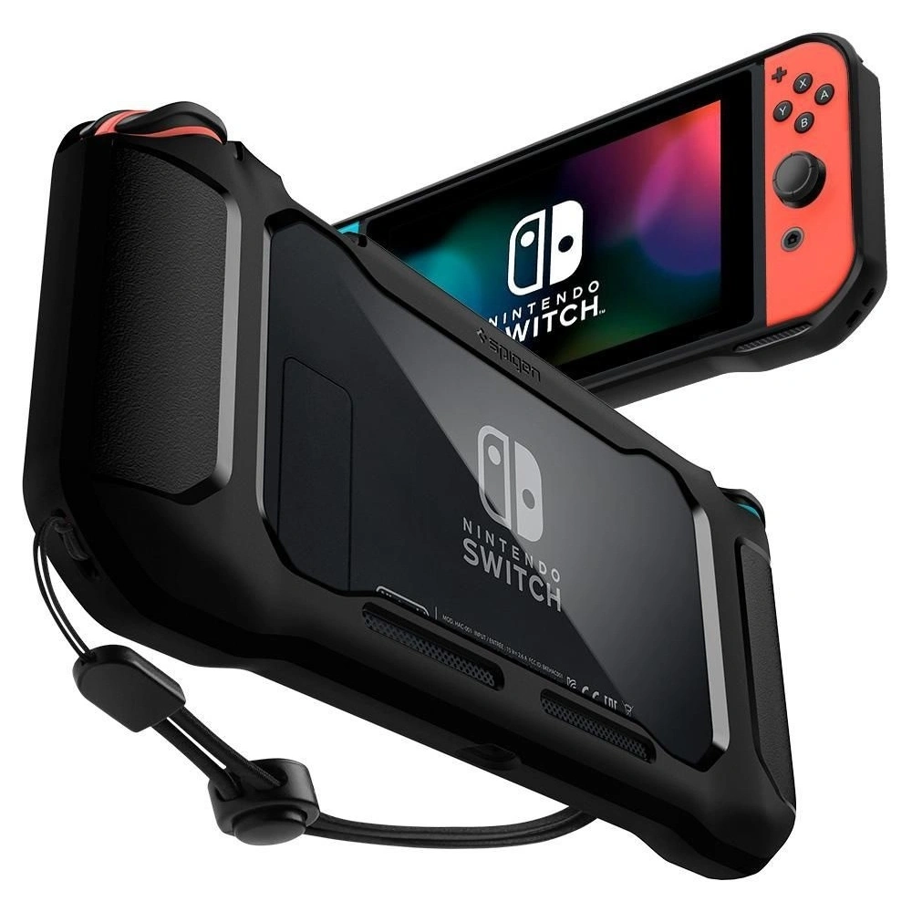 Wholesale Spigen Rugged Armor Nintendo Switch Black - SPN1169BLK - {ean13} - Hurt