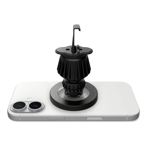 Uchwyt samochodowy na kokpit / do kratki Spigen MFT13 Magnetic MagSafe Dashboard & Vent Car Mount Black