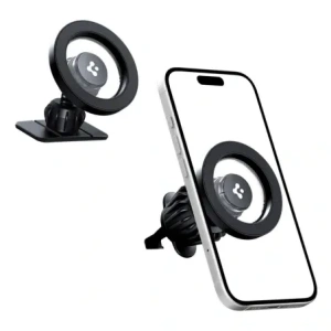 Spigen MFT13 Magnetic MagSafe Dashboard & Vent Car Mount Black