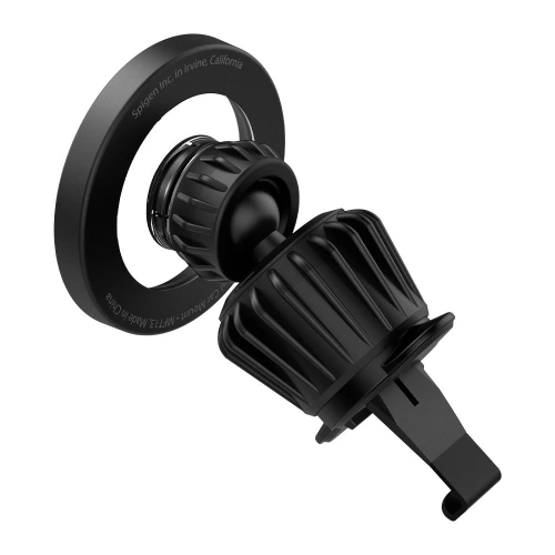 Uchwyt samochodowy na kokpit / do kratki Spigen MFT13 Magnetic MagSafe Dashboard & Vent Car Mount Black