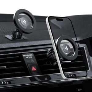 Spigen MFT13 Magnetic MagSafe Dashboard & Vent Car Mount Black