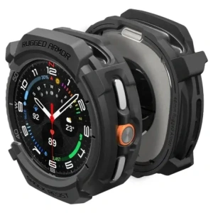 Etui Spigen Rugged Armor Samsung Galaxy Watch 8 Classic (46 Mm) Matte Black