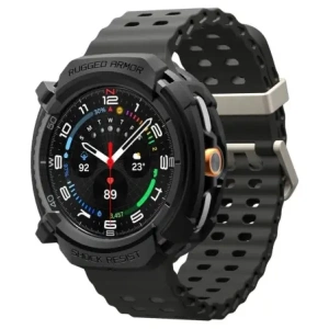 Etui Spigen Rugged Armor Samsung Galaxy Watch 8 Classic (46 Mm) Matte Black